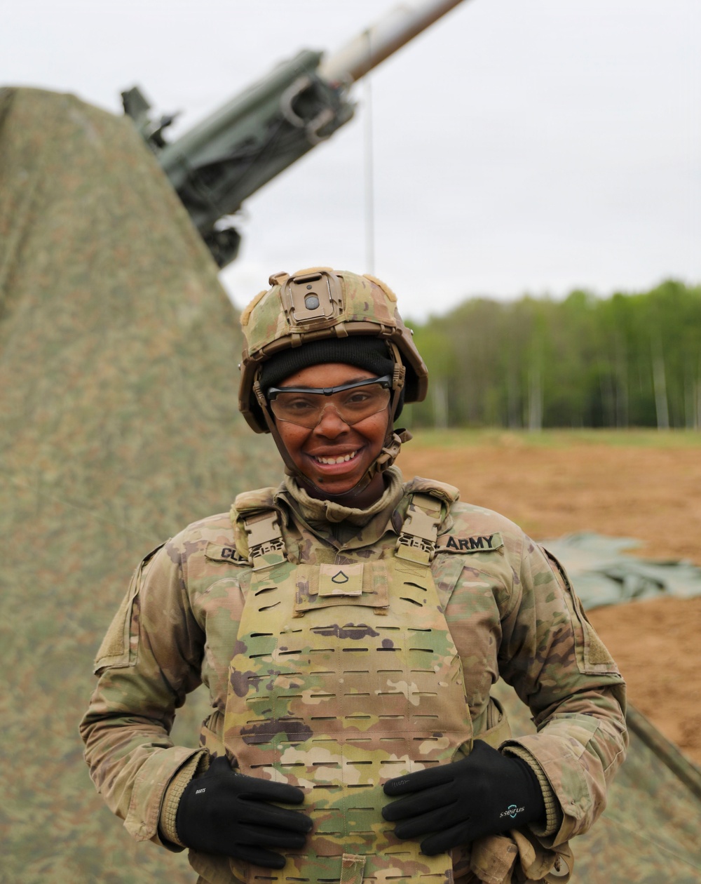 Why I serve with Pfc. Dontaja Clemons