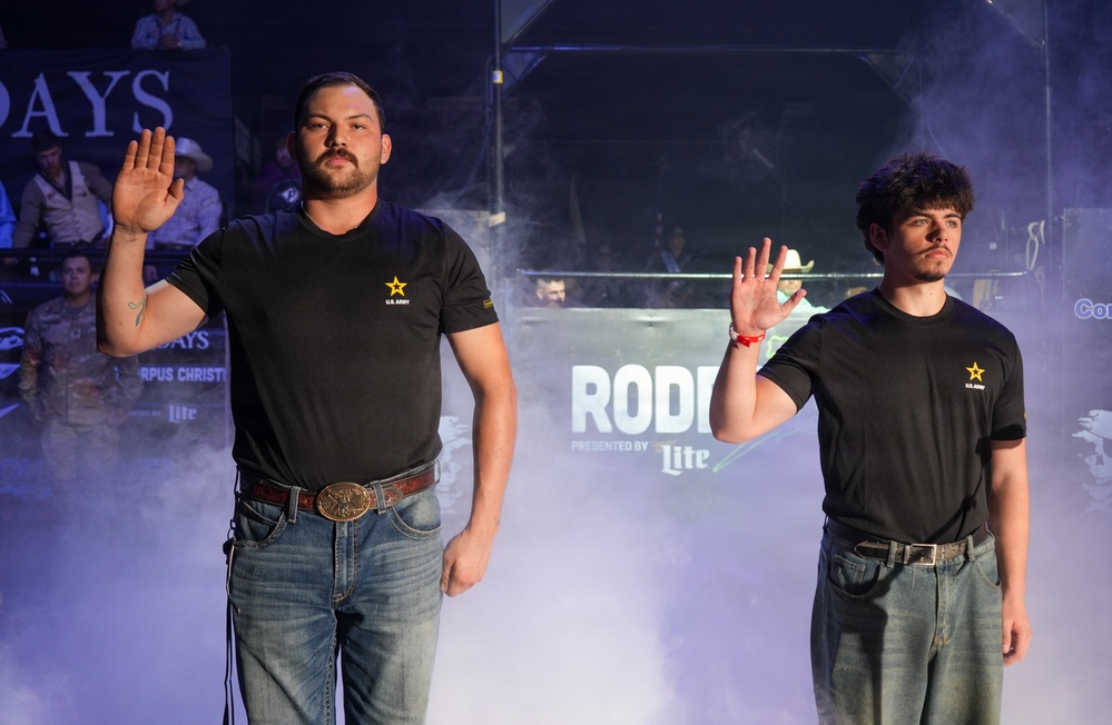 2026 Buc Days Rodeo Future Soldier Oath of Enlismtnet