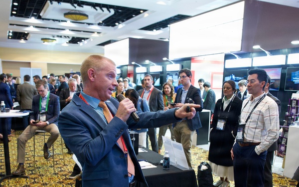 Space Force Front Door drew crowds at Space Symposium