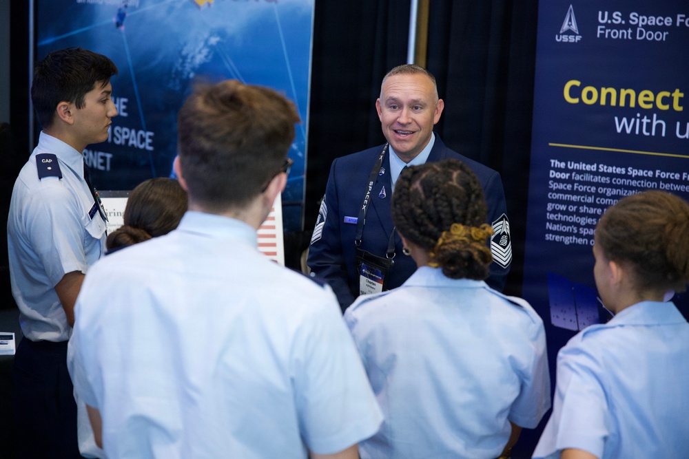 Space Systems Command engages with STEM students at Space Symposium