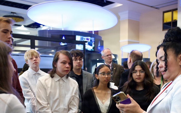 STEM students meet with Space Systems Command during Space Symposium