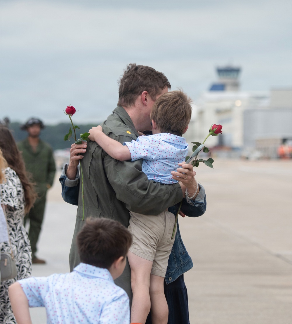 Carrier Air Wing (CVW) 8 Returns Following 11-Month Deployment
