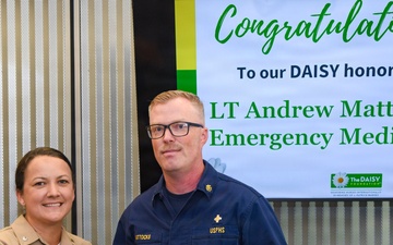 Nurse honored for compassionate care for Marine at NMCCL