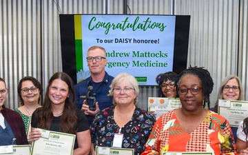 Nurse honored for compassionate care for Marine at NMCCL