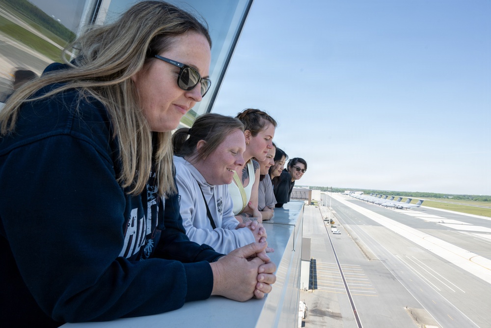 Dover AFB hosts tour for Military Spouse Appreciation Day