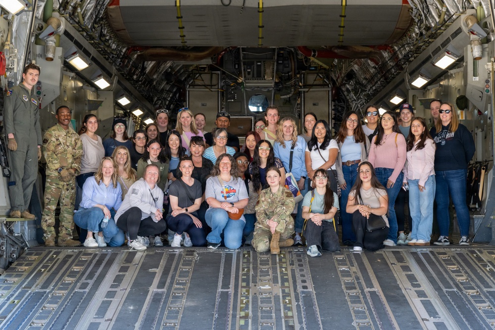 Dover AFB hosts tour for Military Spouse Appreciation Day