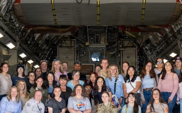 Dover AFB hosts tour for Military Spouse Appreciation Day