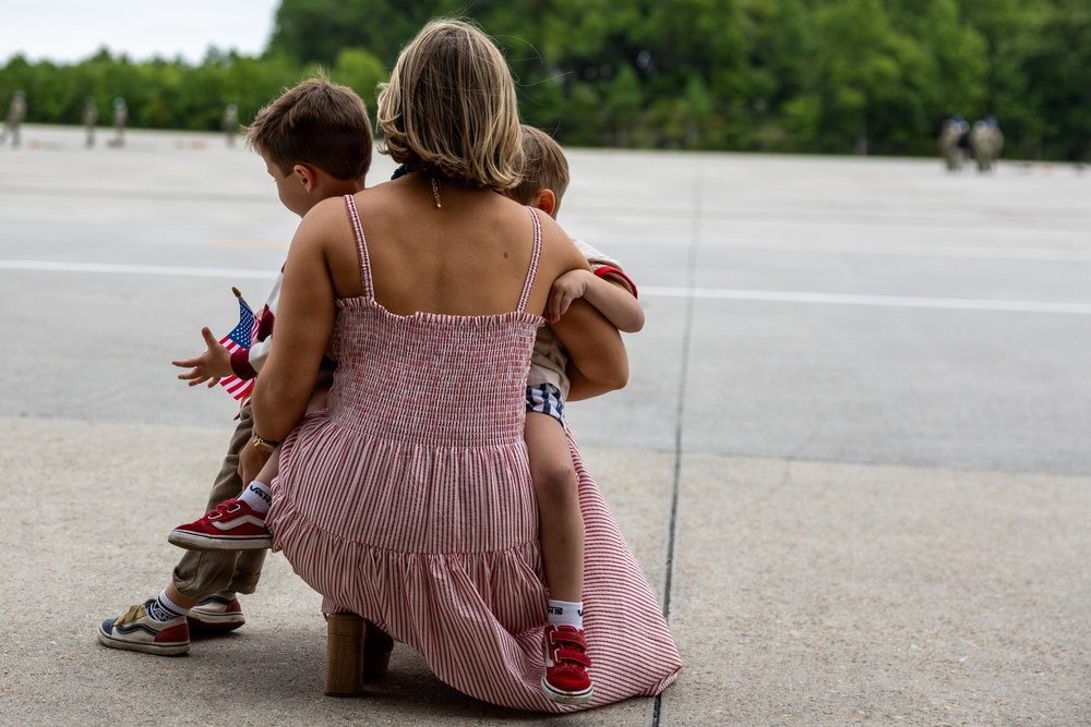 Carrier Air Wing (CVW) 8 Returns Following 11-Month Deployment