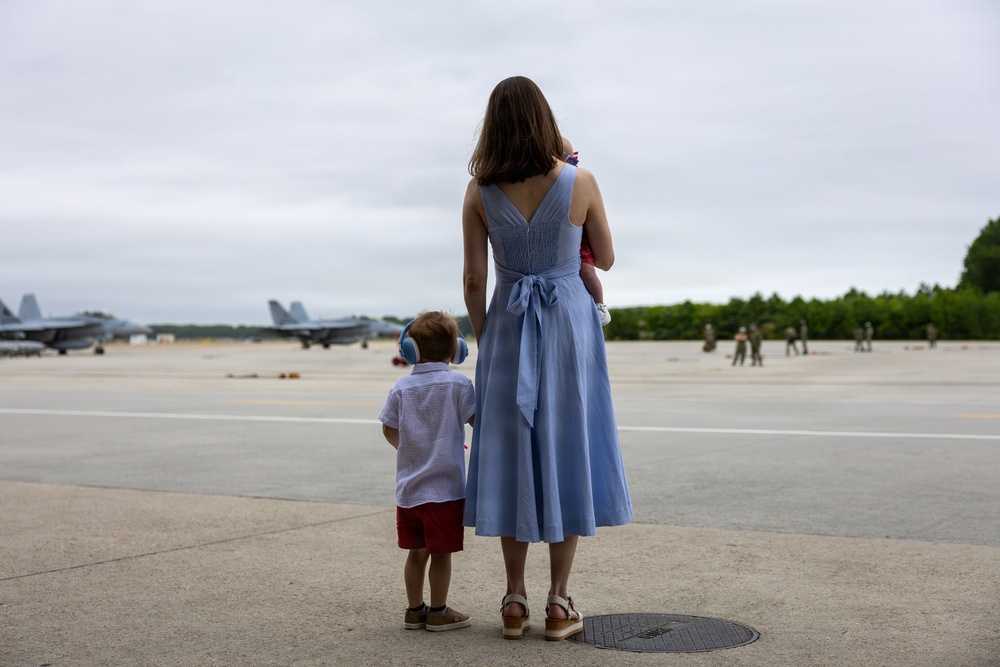 Carrier Air Wing (CVW) 8 Returns Following 11-Month Deployment
