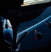 E-4B Nightwatch gets refueled at night