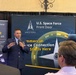 Col. Timothy Trimailo speaks to attendees at Space Symposium