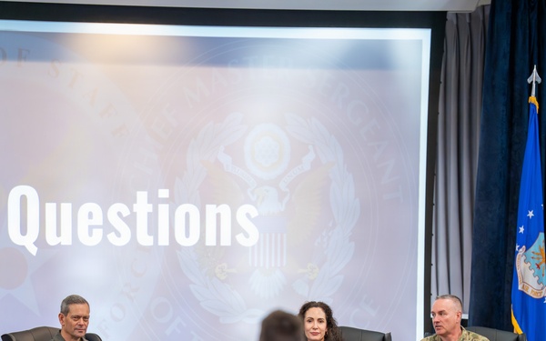 CSAF and CMSAF speak to future command teams