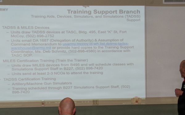 Fort McCoy DPTMS holds April 2026 session of Semi-annual Training Workshop