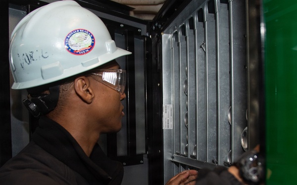 Ronald Reagan Sailors and Contractors Conduct Daily Operations