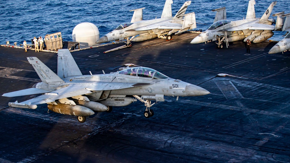 Abraham Lincoln Conducts Flight Operations