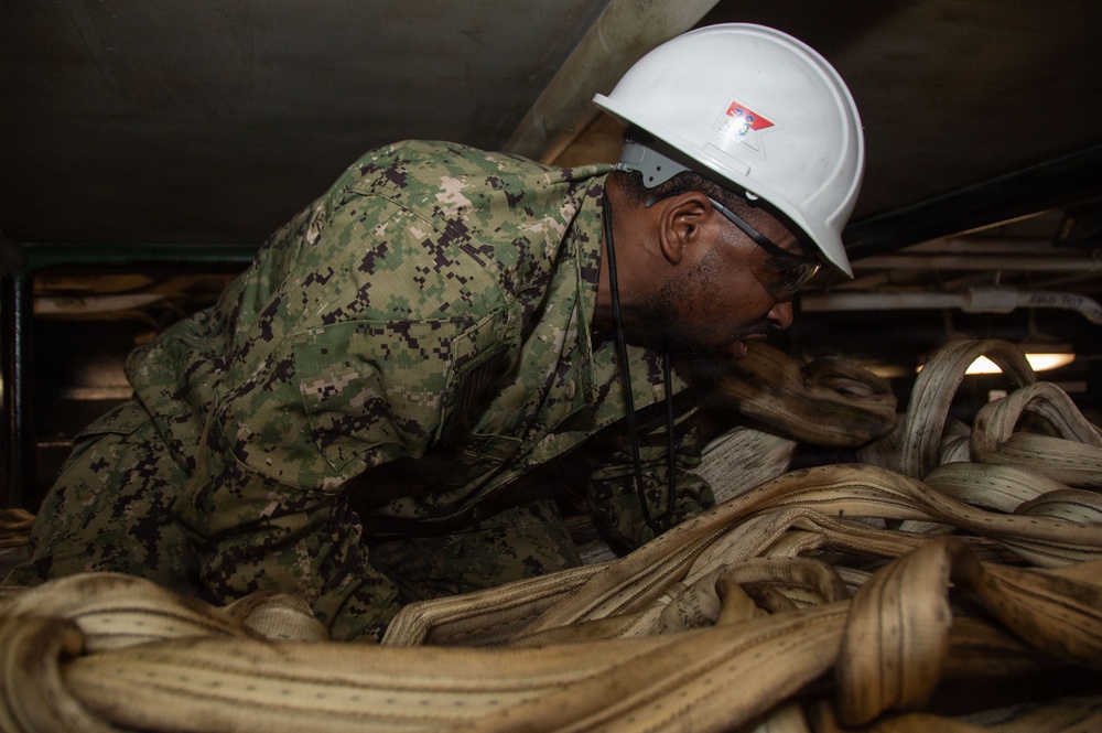 Ronald Reagan Sailors and Contractors Conduct Daily Operations