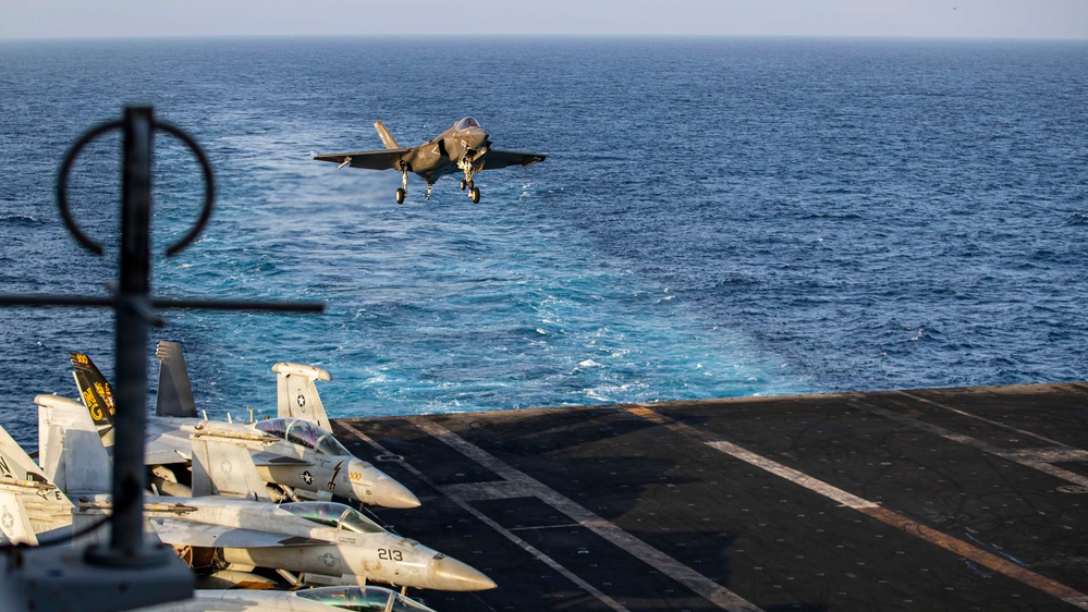 Abraham Lincoln Conducts Flight Operations