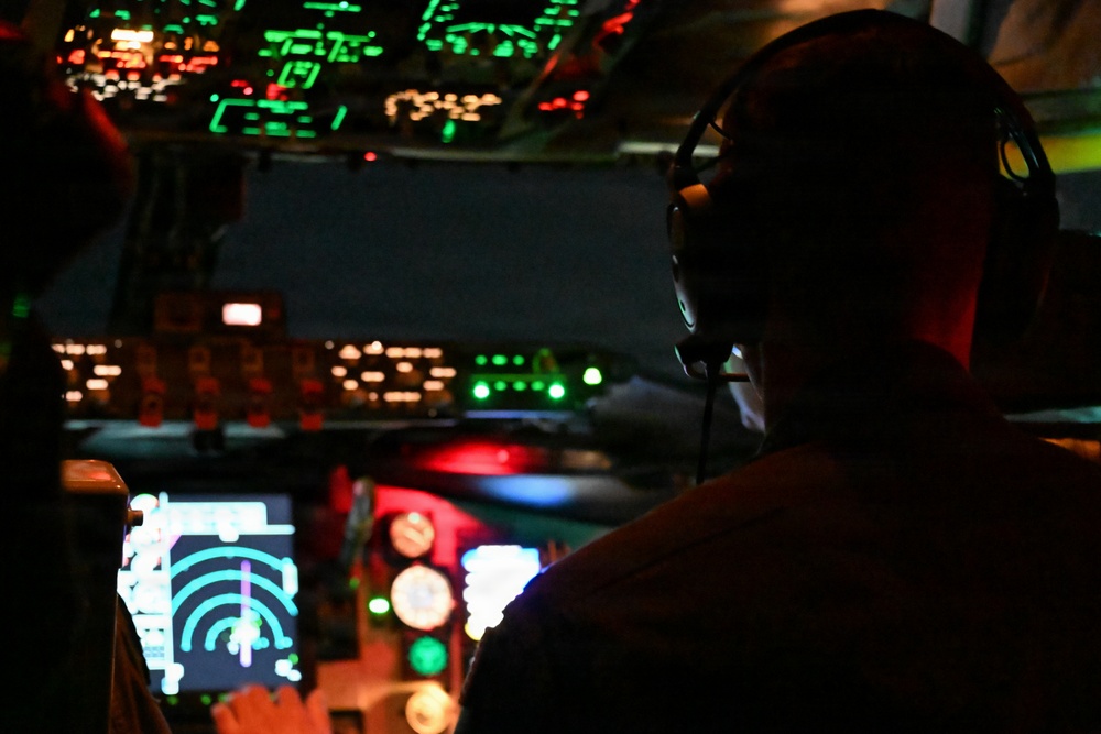 Airmen in the cockpit