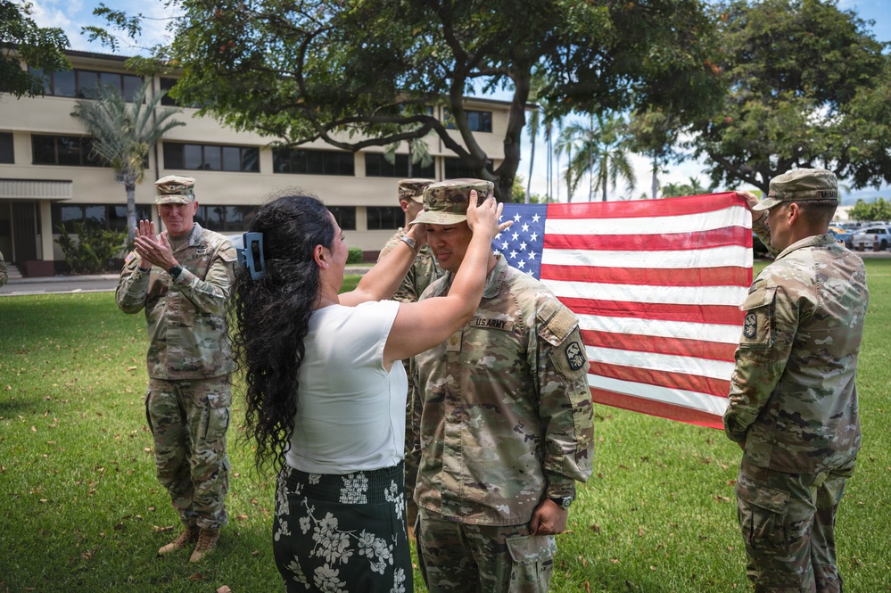 94th AAMDC officer promoted during ceremony at Joint Base Pearl Harbor-Hickam