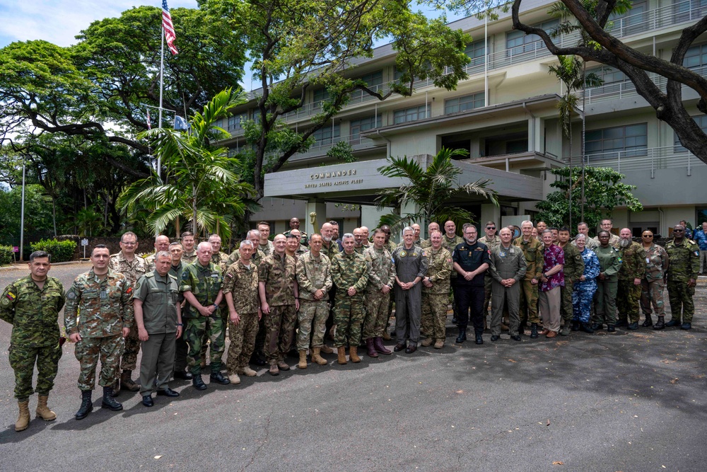 Defense Attaché Orientation Program visits the U.S. Pacific Fleet Headquarters