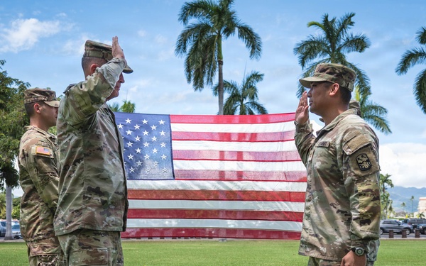 94th AAMDC officer promoted during ceremony at Joint Base Pearl Harbor-Hickam