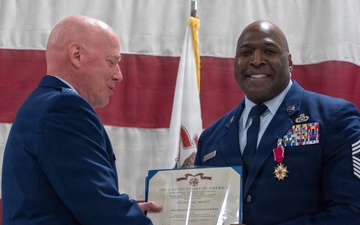 Chief Master Sgt. Marlon Burton retirement ceremony May 3, 2026