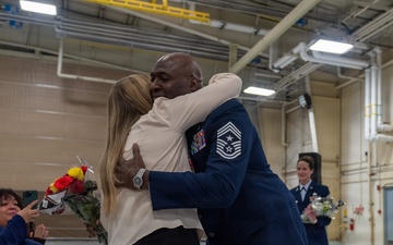 Chief Master Sgt. Marlon Burton retirement ceremony May 3, 2026