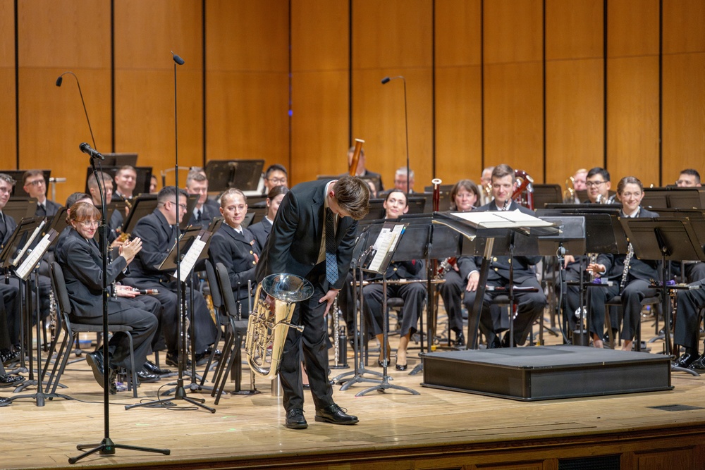The US Navy Band Performs at Maryland Hall