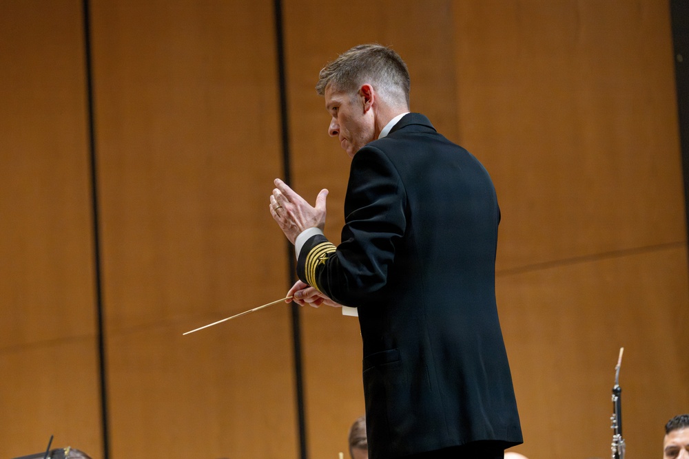 The US Navy Band Performs at Maryland Hall