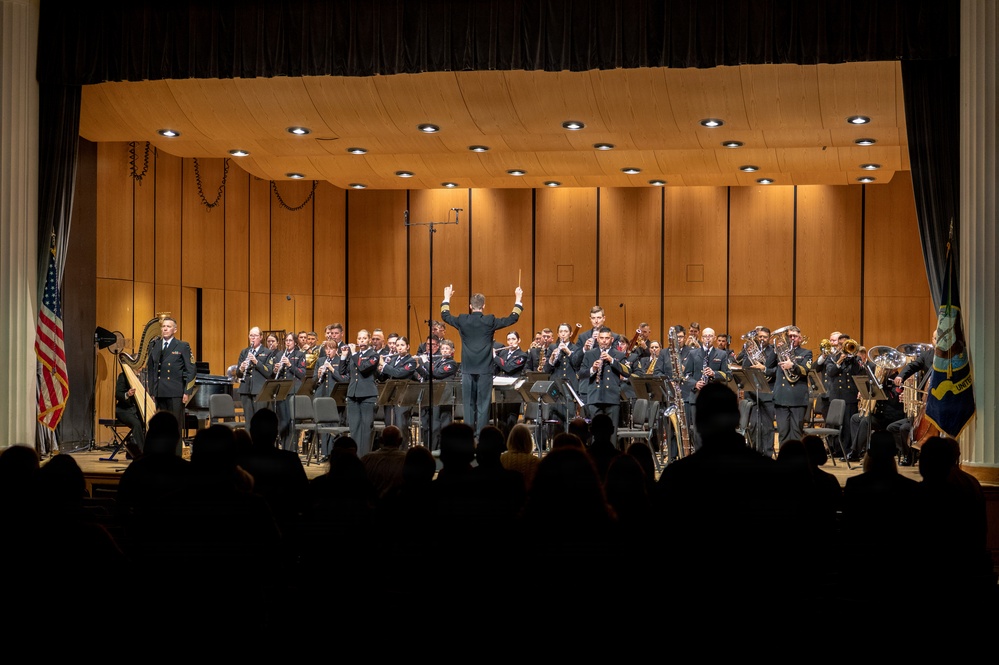 The US Navy Band Performs at Maryland Hall