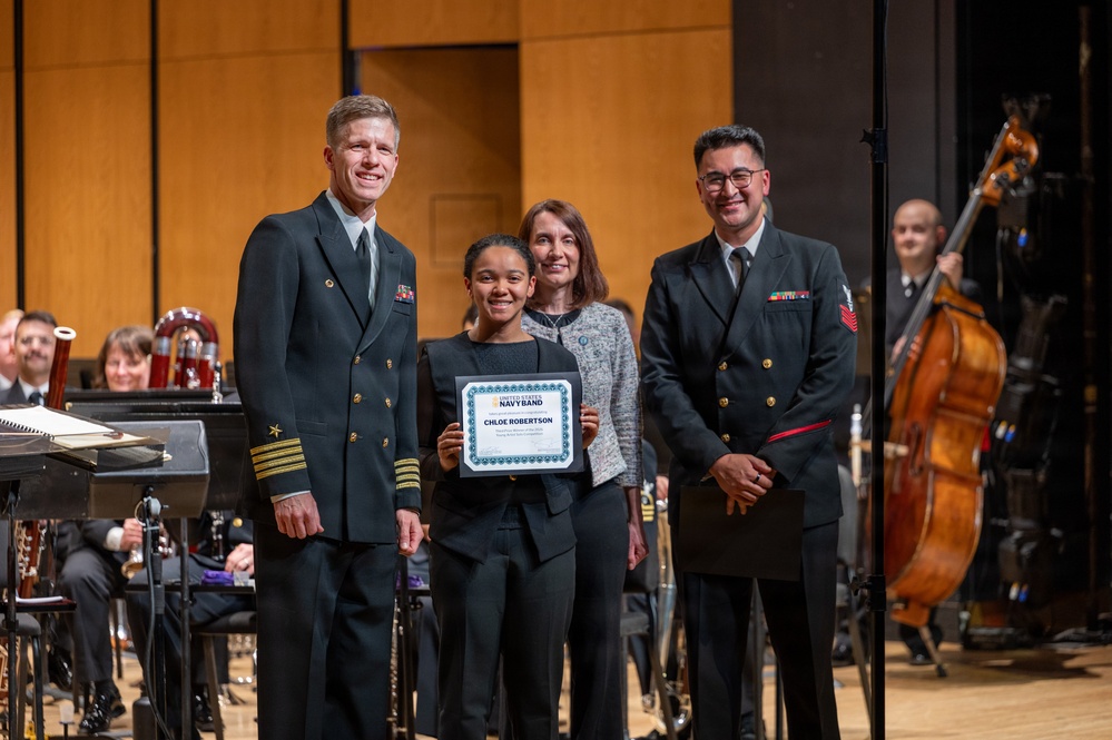 The US Navy Band Performs at Maryland Hall