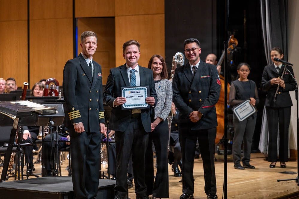 The US Navy Band Performs at Maryland Hall