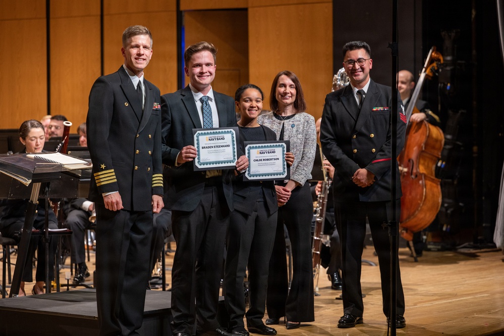 The US Navy Band Performs at Maryland Hall