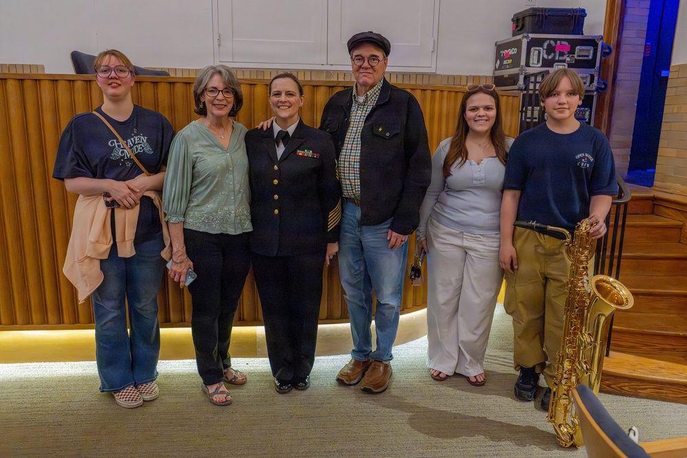 The US Navy Band Performs at Maryland Hall