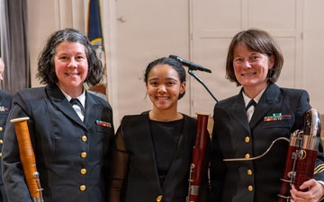 The US Navy Band Performs at Maryland Hall