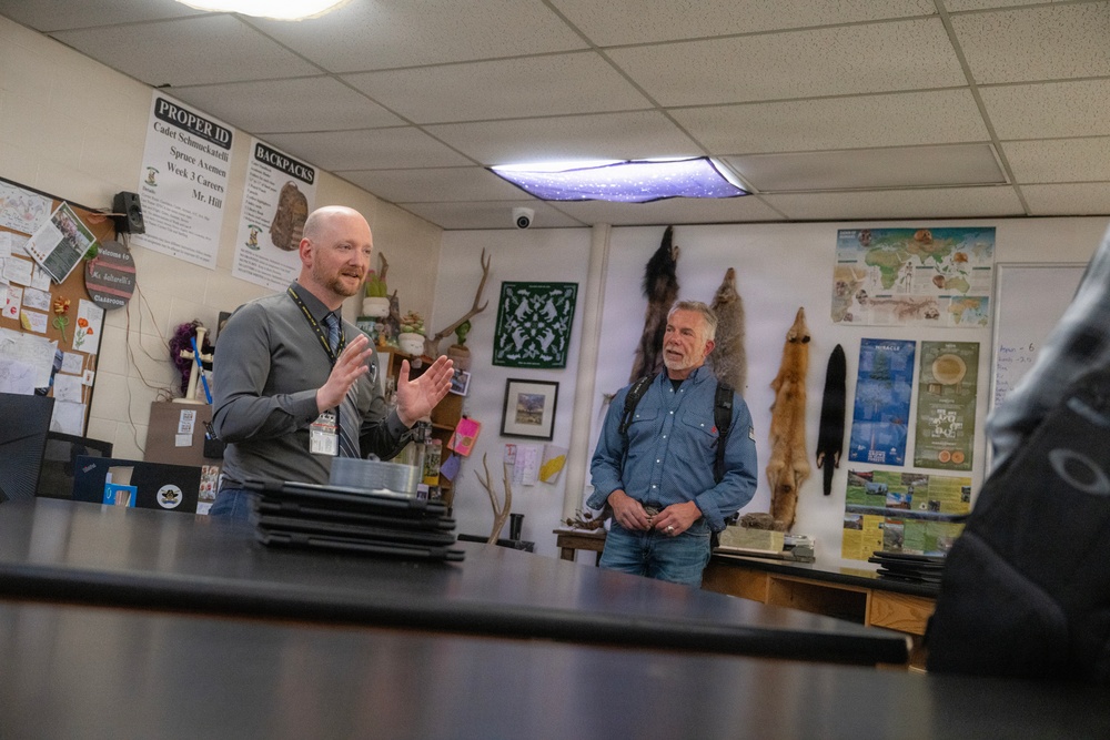 Honorary Commanders at IDYCA Career Day