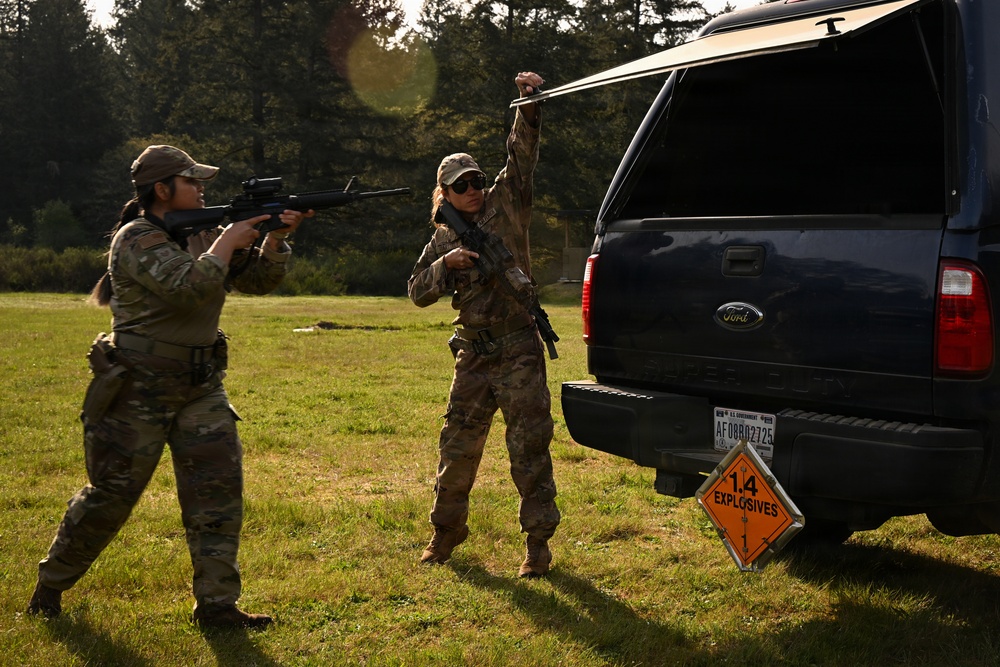 194th Security Forces Squadron conducts field training