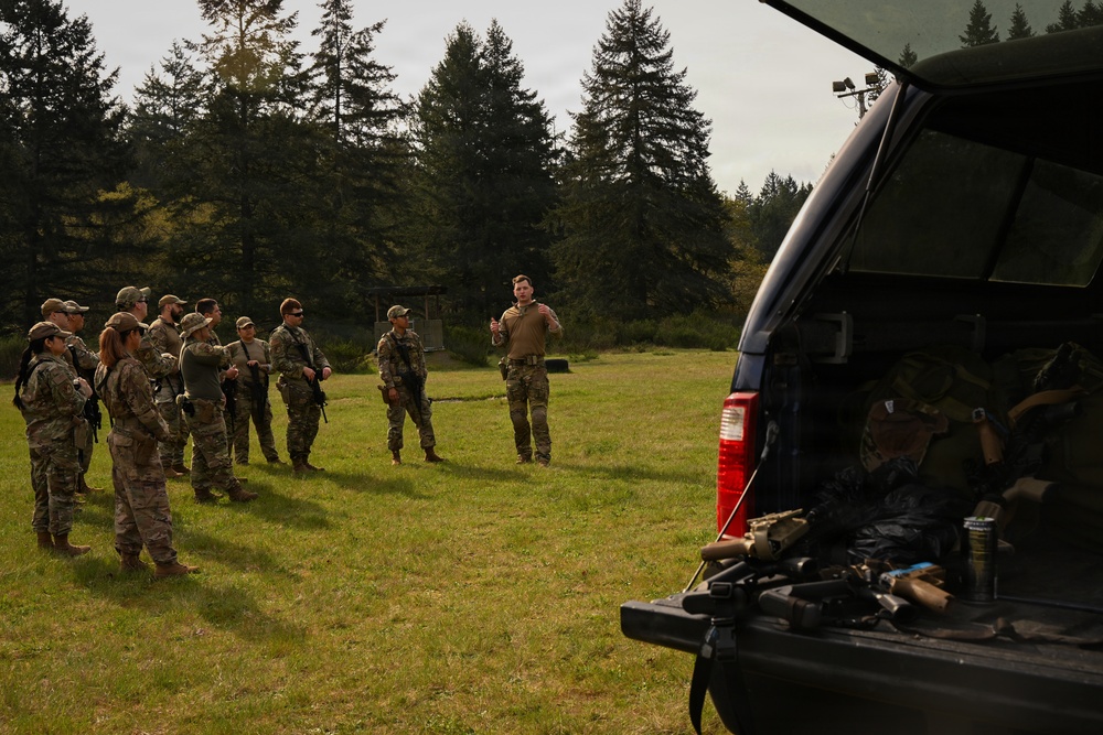 194th Security Forces Squadron conducts field training