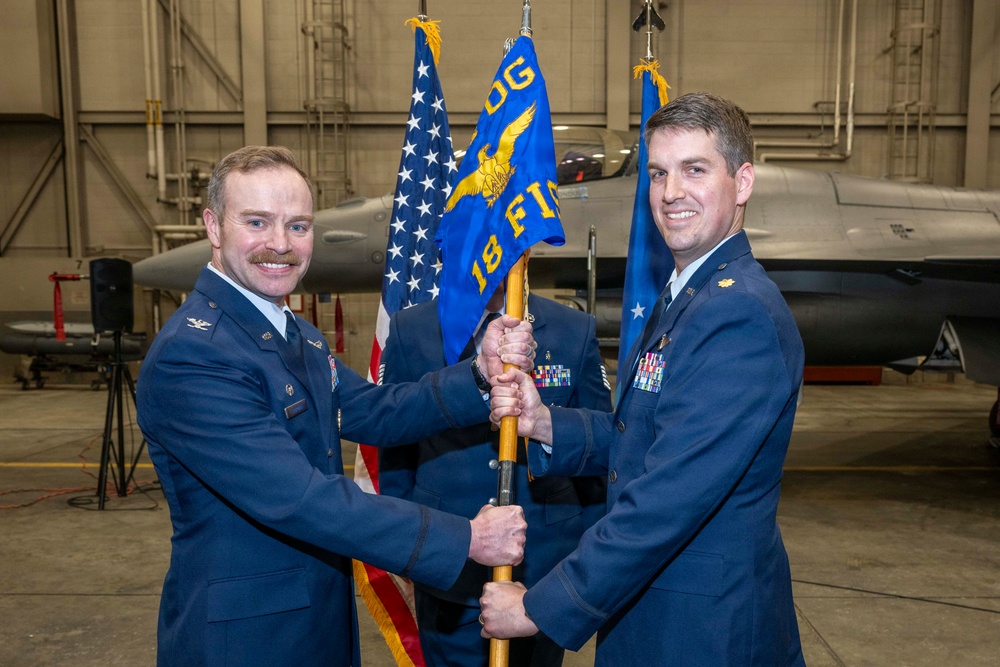 18th FIS Change of Command