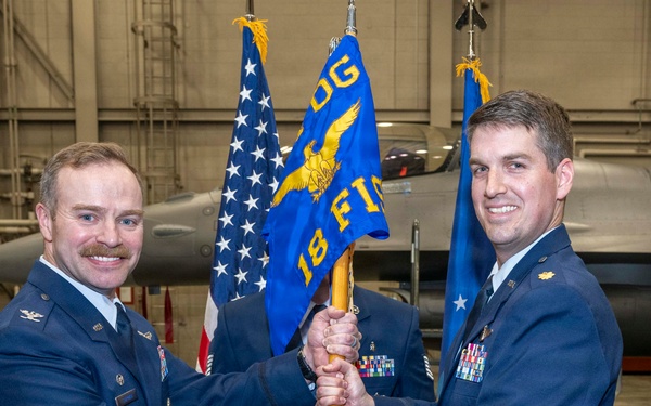 18th FIS Change of Command