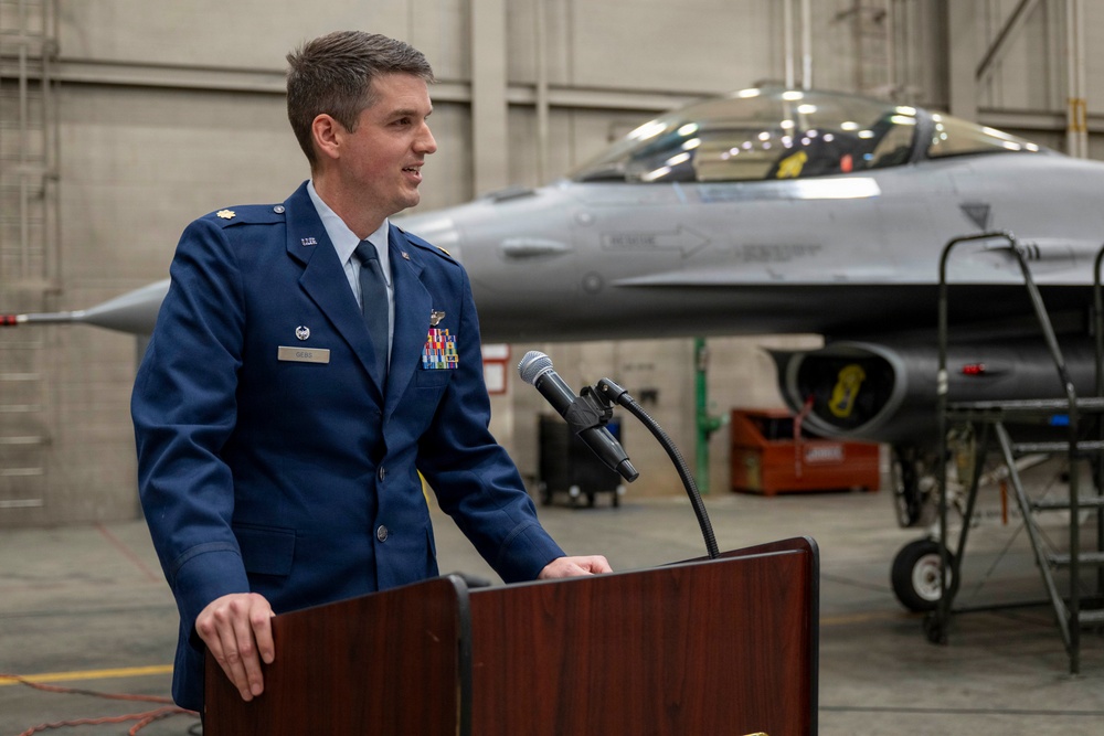 18th FIS Change of Command