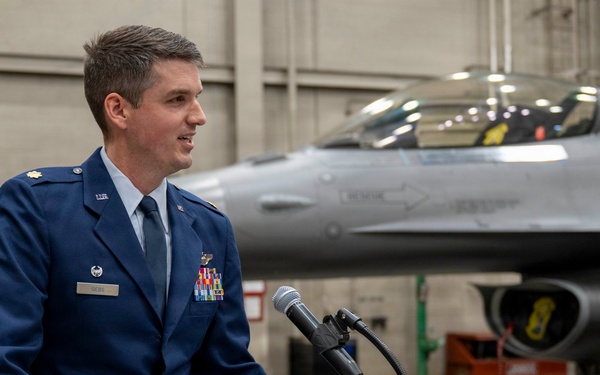 18th FIS Change of Command