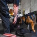 USS John C Stennis (CVN 74) holds K-9 Bag inspections