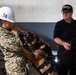 USS John C Stennis (CVN 74) holds K-9 Bag inspections