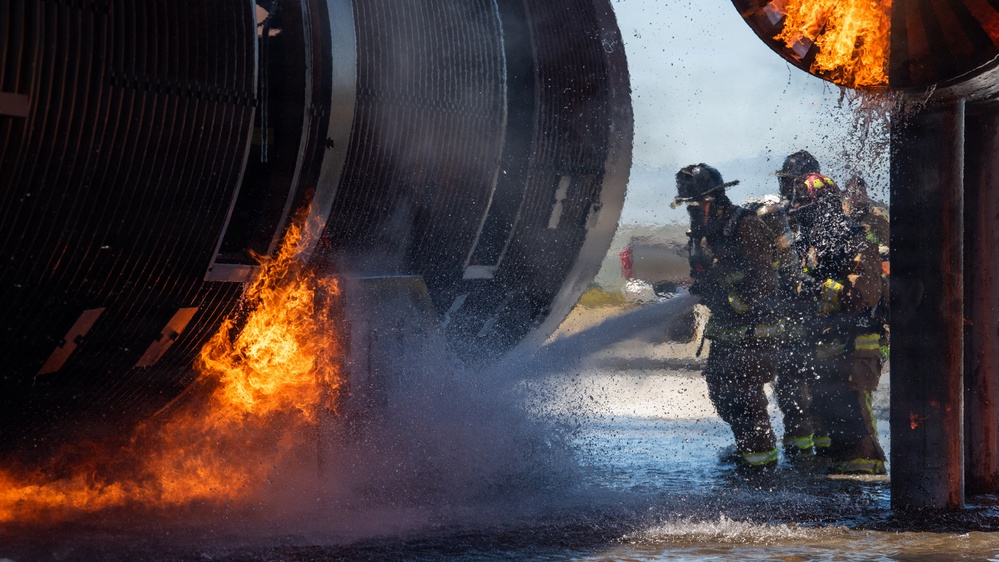 Team Travis partners with local fire departments for live-fire training