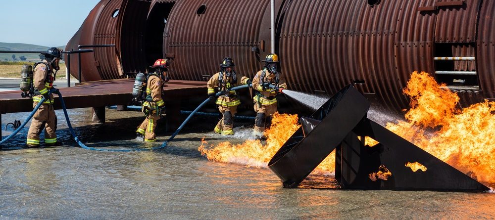 Team Travis partners with local fire departments for live-fire training
