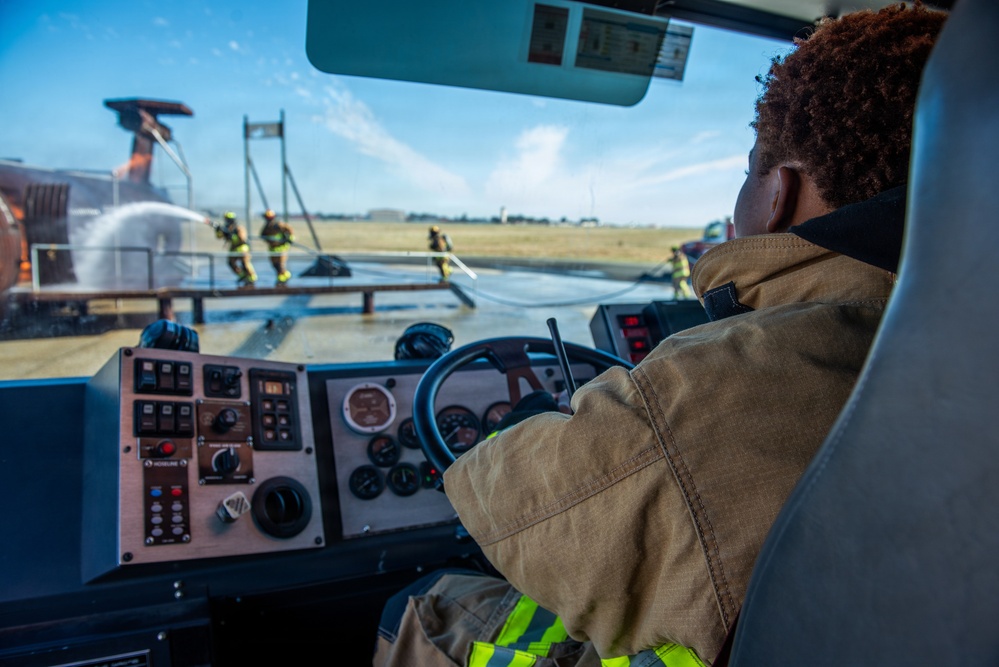 Team Travis partners with local fire departments for live-fire training