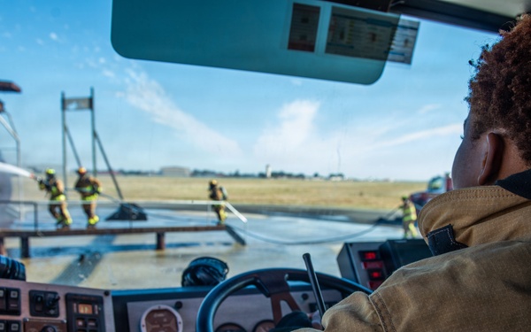 Team Travis partners with local fire departments for live-fire training
