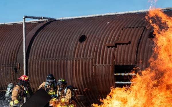 Team Travis partners with local fire departments for live-fire training