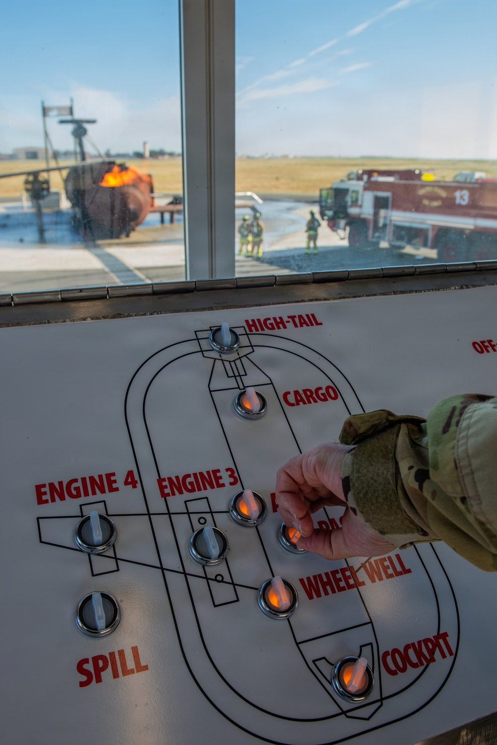 Team Travis partners with local fire departments for live-fire training